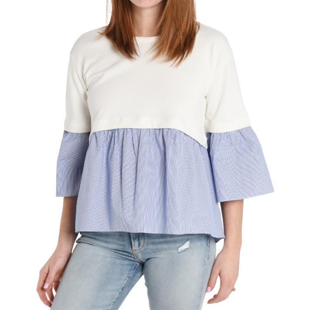 Kindly Layered Poplin Top
